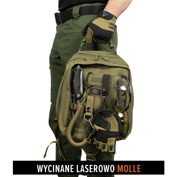 Torba AceTechnik Schakal na broń i słuchawki - oliwkowa